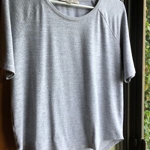 LOFT Heather Grey Sweater Tee